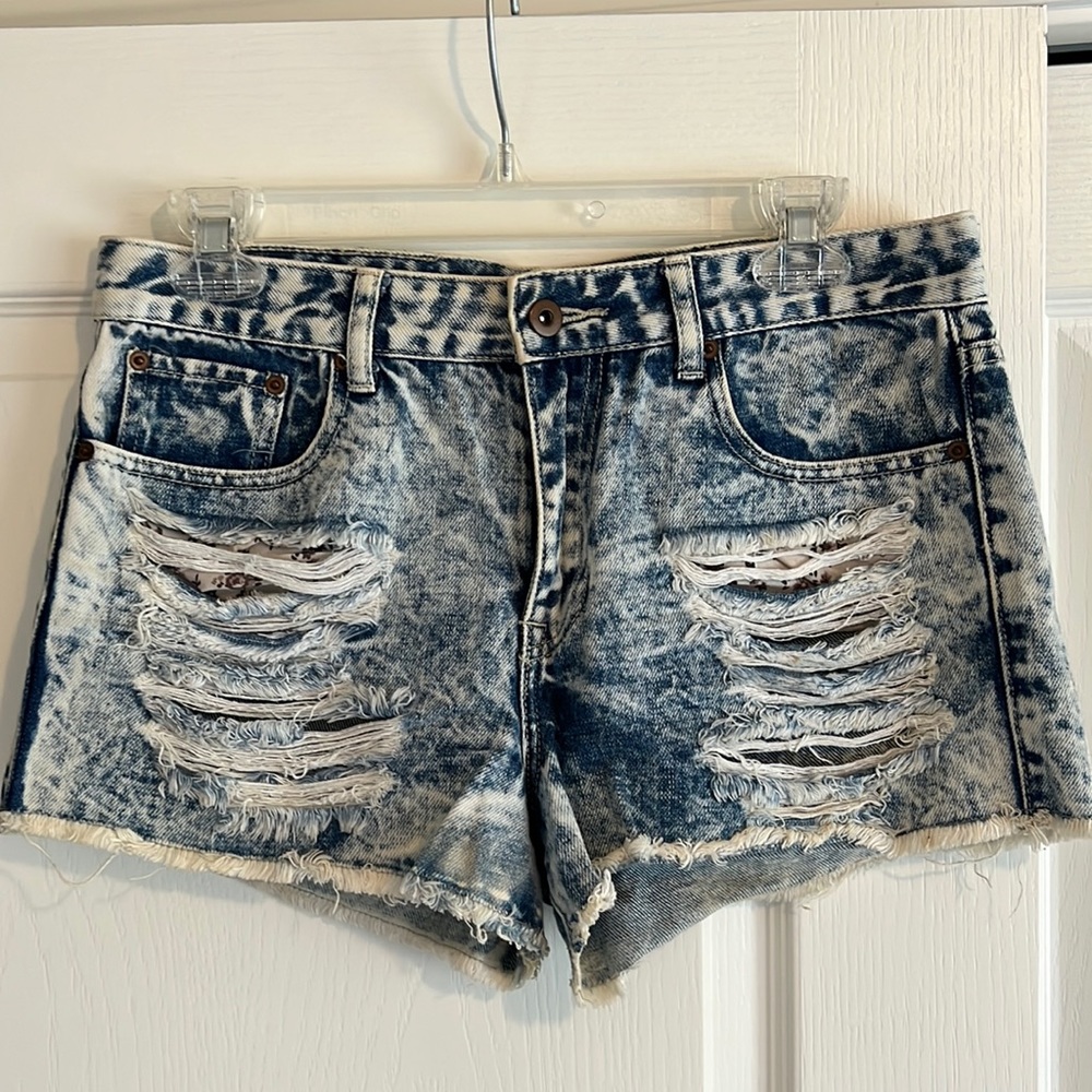Forever 21 High Waisted Jean Shorts